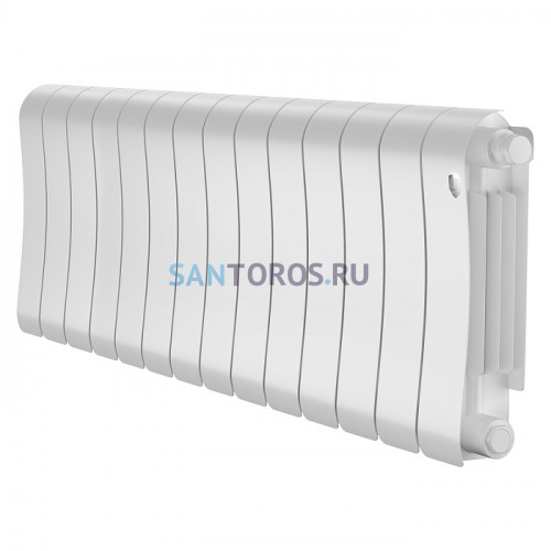 Радиатор биметаллический Royal Thermo Infinity 300 Bianco Traffico VR - 14 секционный (НС-1696335 РОЯЛ ТЕРМО)